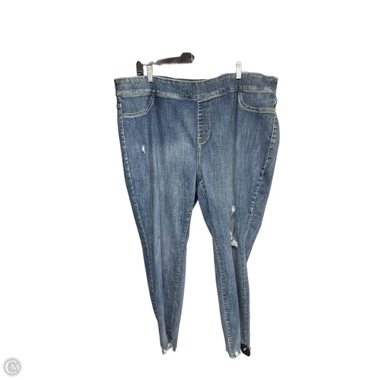 Jeans Skinny By Lane Bryant In Blue Denim, Size: 24