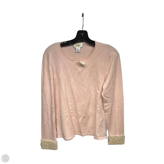 Top Long Sleeve By Talbots In Pink, Size: Osfm