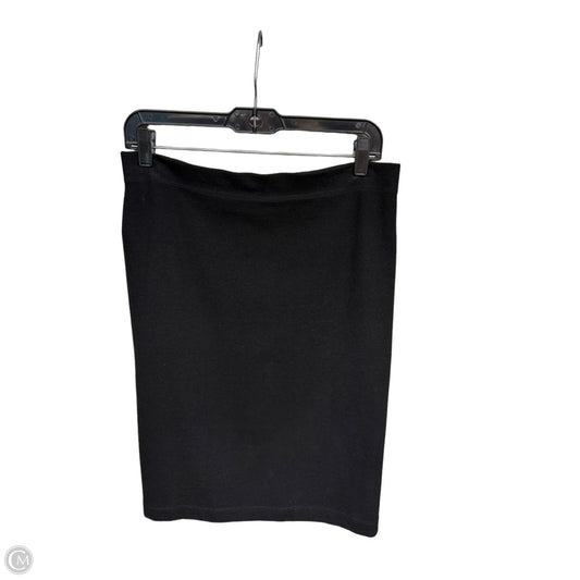 Skirt Midi By Vince In Black, Size: M