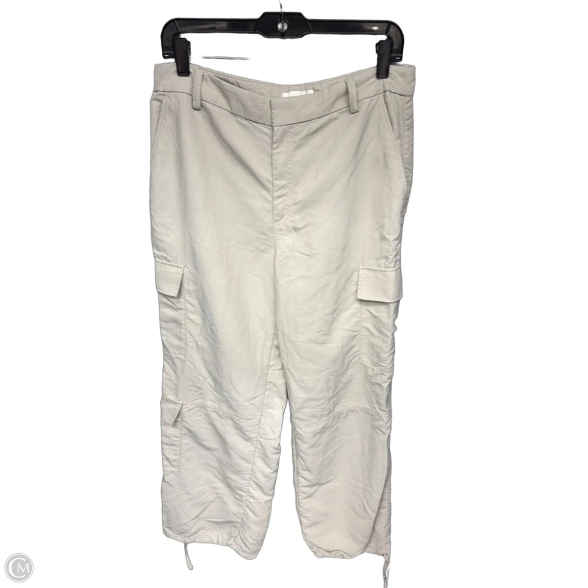 Pants Cargo & Utility By H&m In Cream, Size: 10