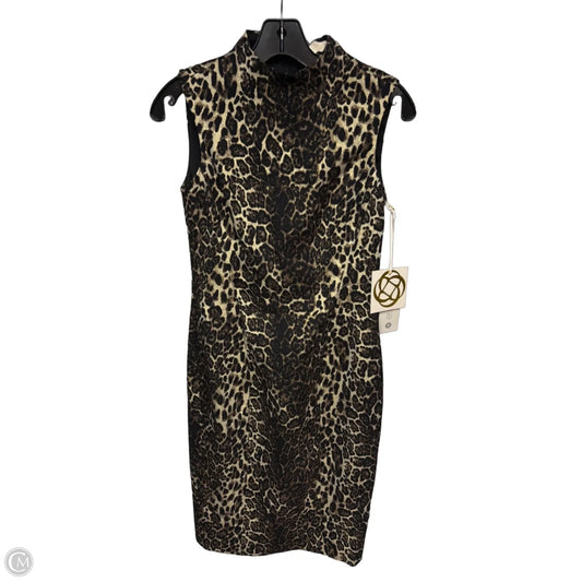 Dress Party Midi By Etcetra In Animal Print, Size: Xxs