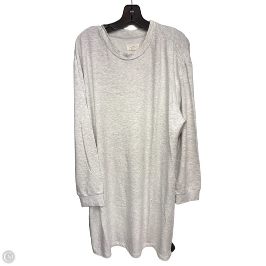 Dress Sweater By Lou And Grey In Grey, Size: Xl