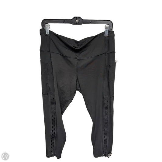 Athletic Capris By Athleta In Black, Size: Xl
