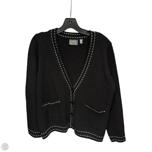 Cardigan By Ninety Woman In Black, Size: L