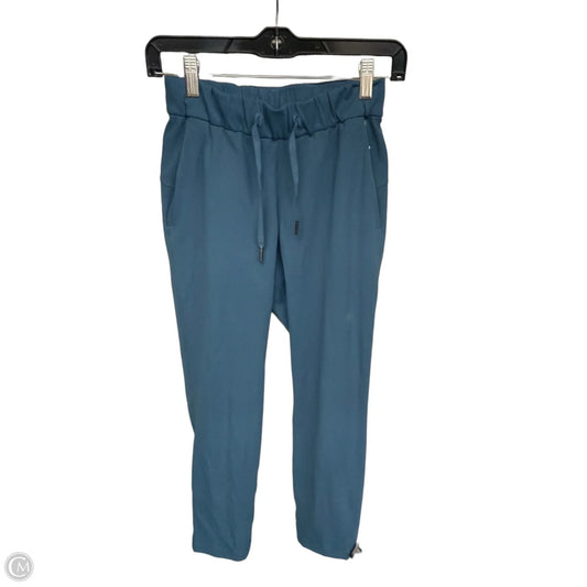 Athletic Pants By Lululemon In Blue, Size: 2