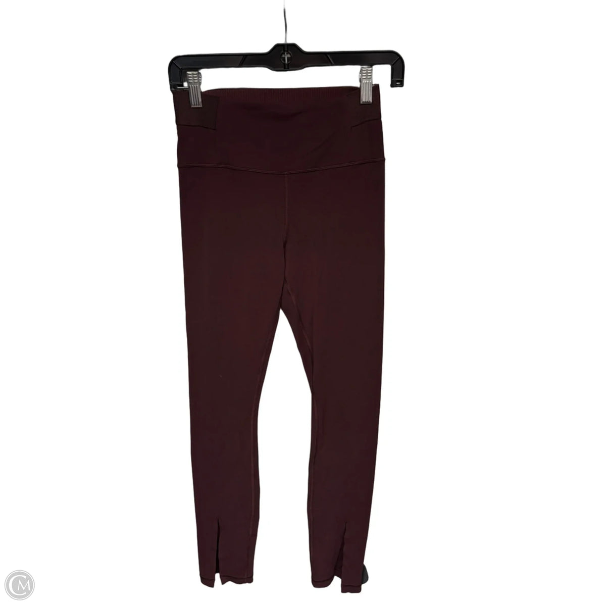 Athletic Leggings By Athleta In Maroon, Size: S