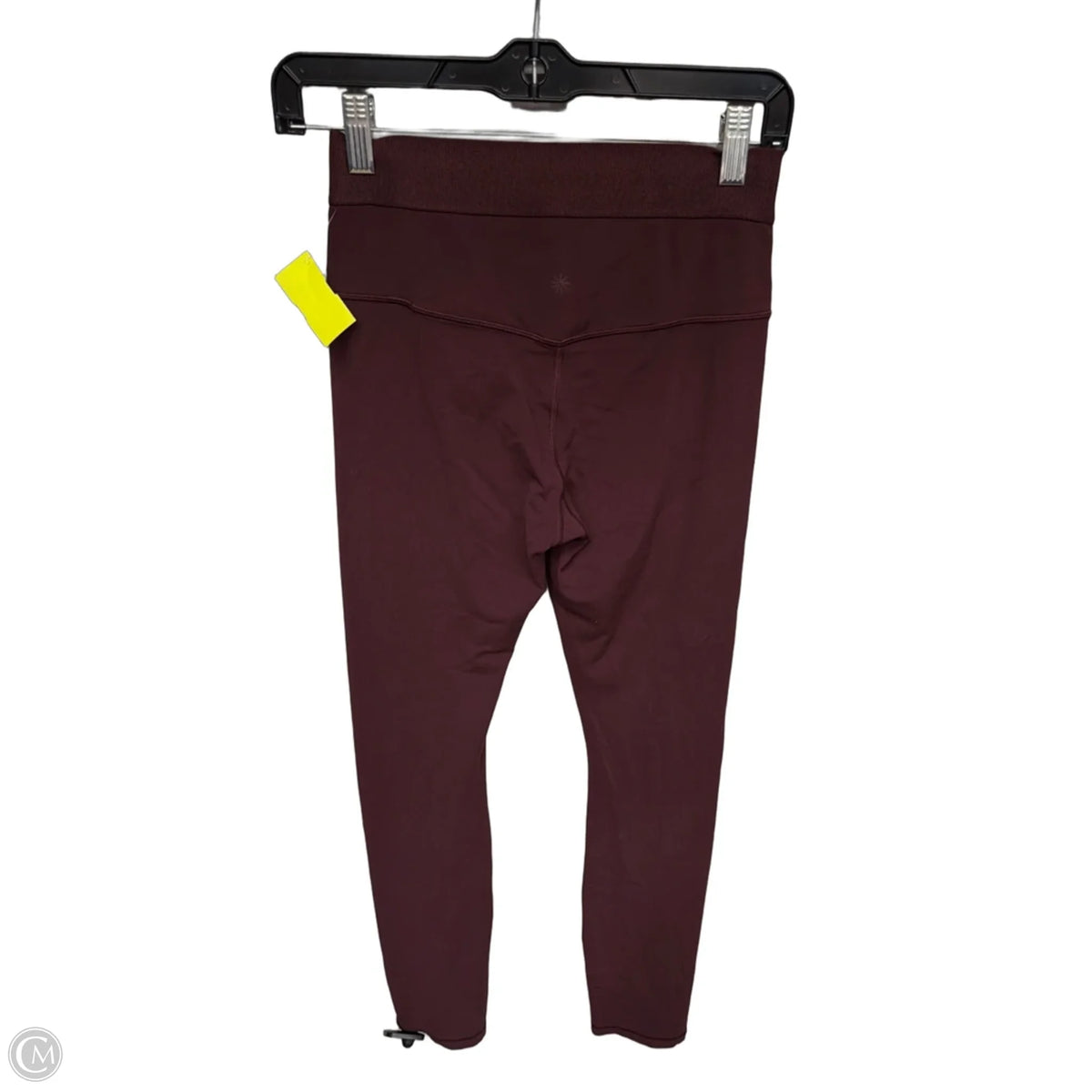 Athletic Leggings By Athleta In Maroon, Size: S