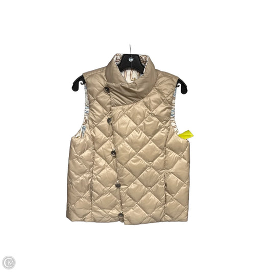 Vest Puffer & Quilted By J Mclaughlin In Tan, Size: S