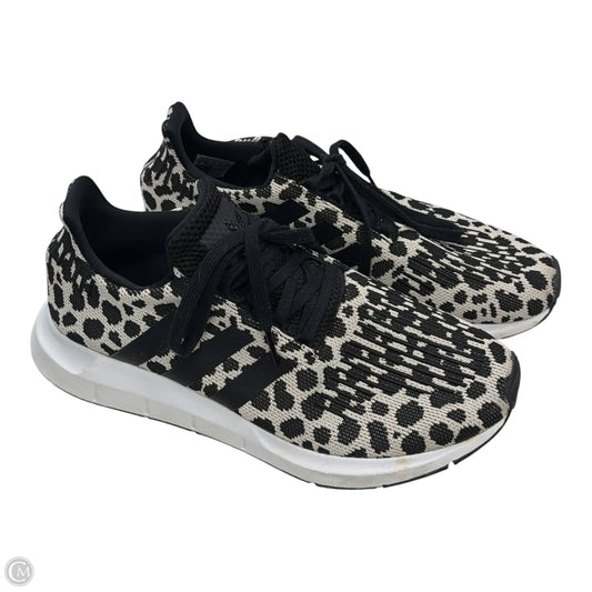 Shoes Athletic By Adidas In Black & Cream, Size: 9