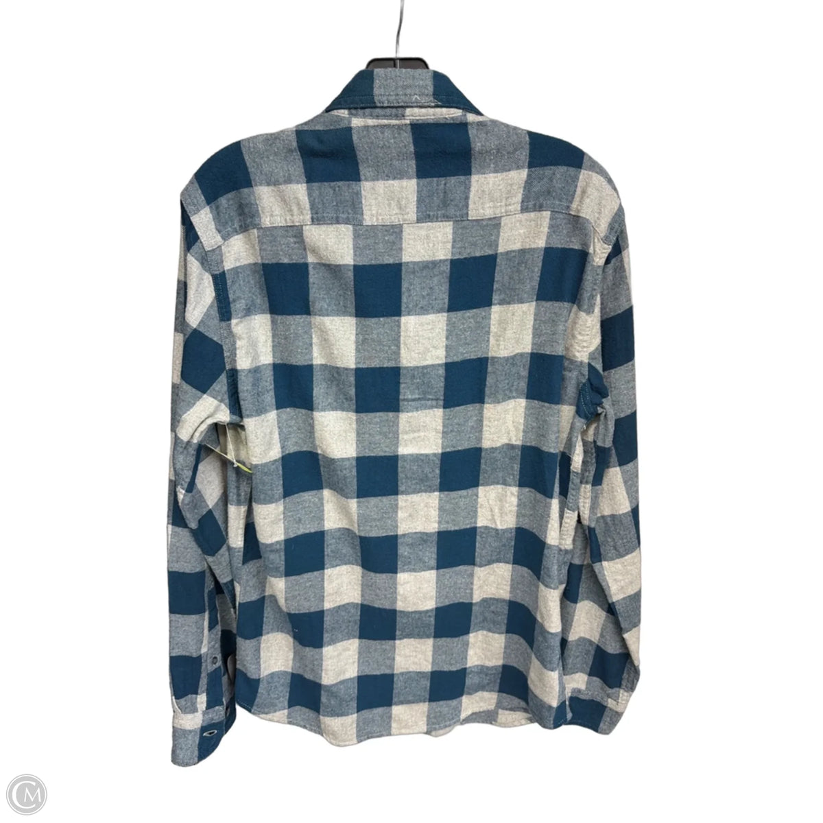 Top Long Sleeve By Sonoma In Blue & Grey, Size: S