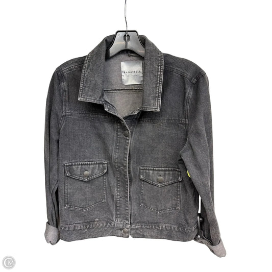 Jacket Denim By Bagatelle In Black Denim, Size: M