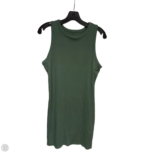 Dress Casual Midi By A New Day In Green, Size: M