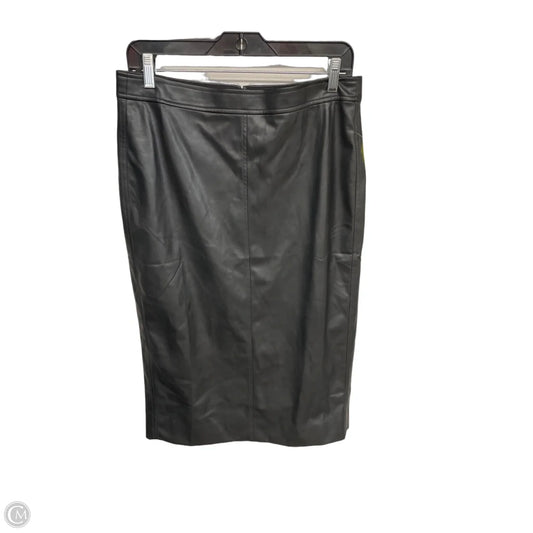 Skirt Midi By J. Crew In Black, Size: 10