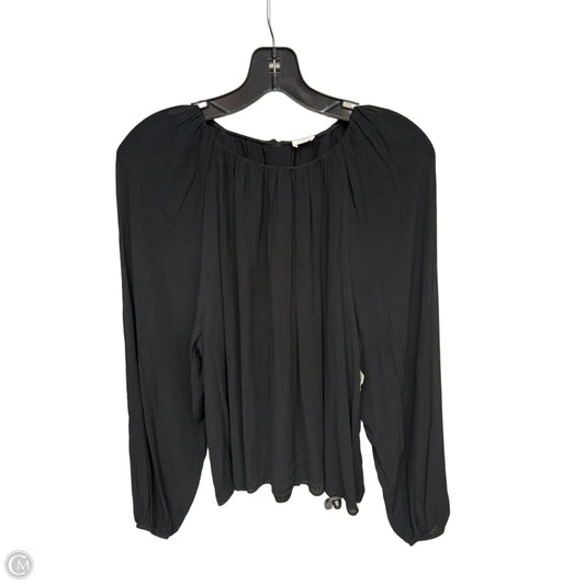 Top Long Sleeve By Wilfred In Black, Size: M