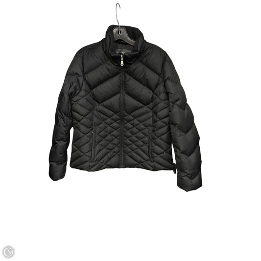 Jacket Puffer & Quilted By Eddie Bauer In Black, Size: L