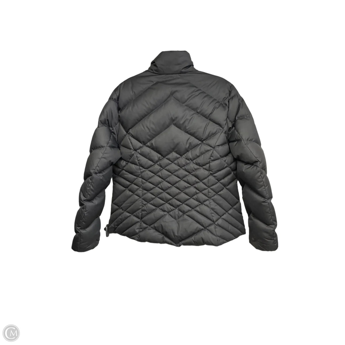 Jacket Puffer & Quilted By Eddie Bauer In Black, Size: L