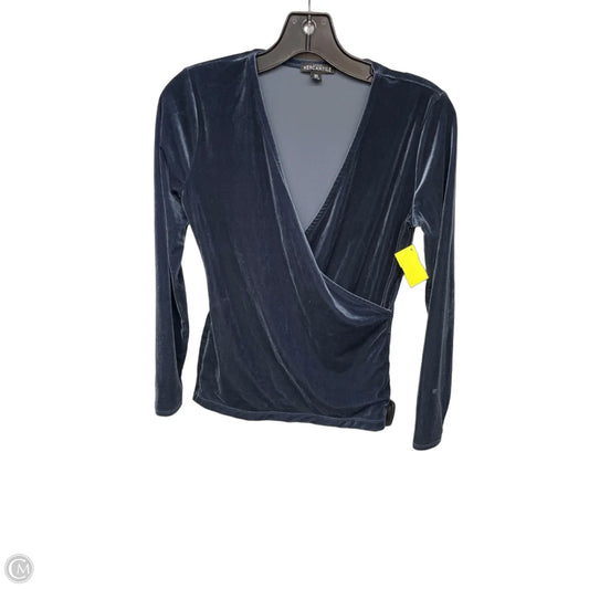 Top Long Sleeve By J. Crew In Blue, Size: Xs