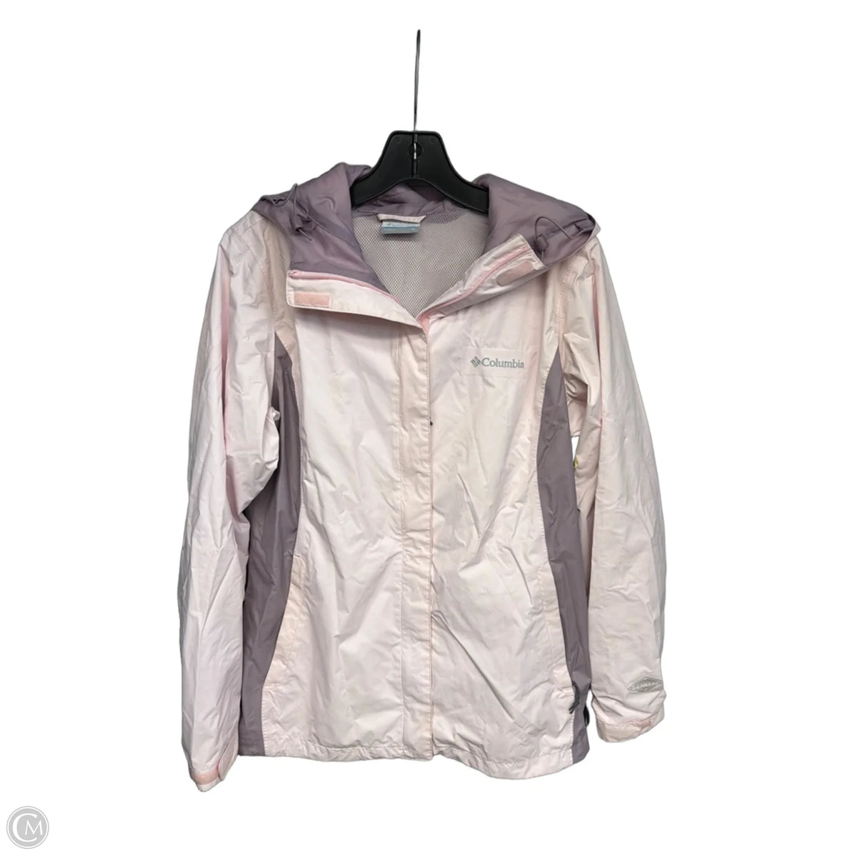 Jacket Windbreaker By Columbia In Pink, Size: M