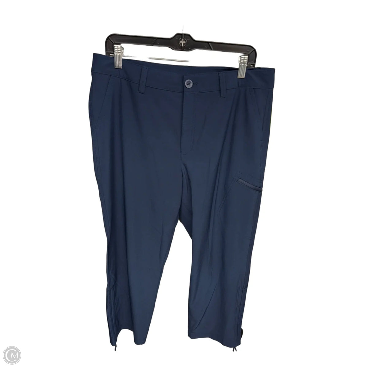 Athletic Capris By Eddie Bauer In Navy, Size: 10