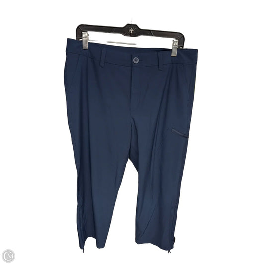 Athletic Capris By Eddie Bauer In Navy, Size: 10