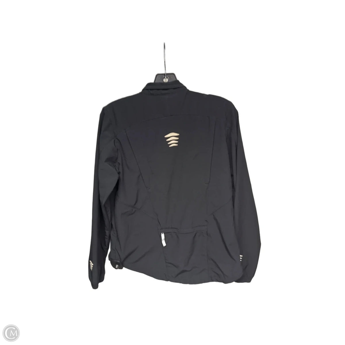 Athletic Jacket By Nike Apparel In Black, Size: S