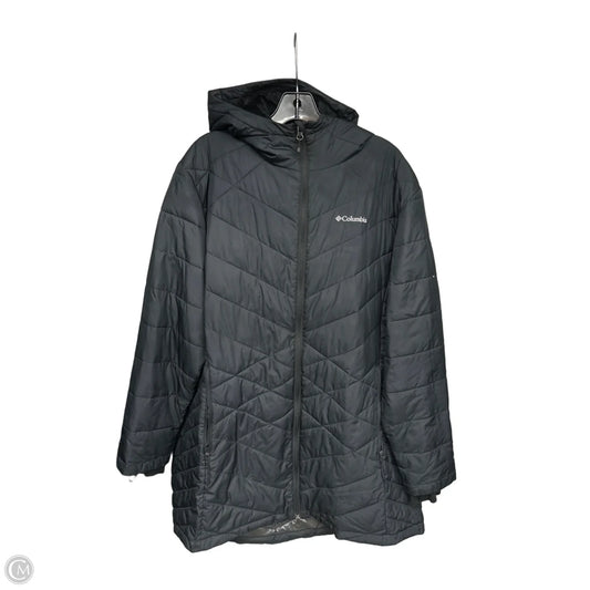 Coat Puffer & Quilted By Columbia In Black, Size: 2x