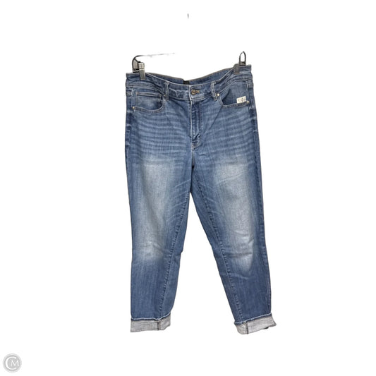 Jeans Boot Cut By White House Black Market In Blue Denim, Size: 12