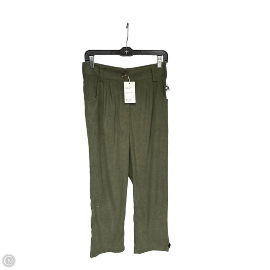Pants Corduroy By Halara In Green, Size: Sp