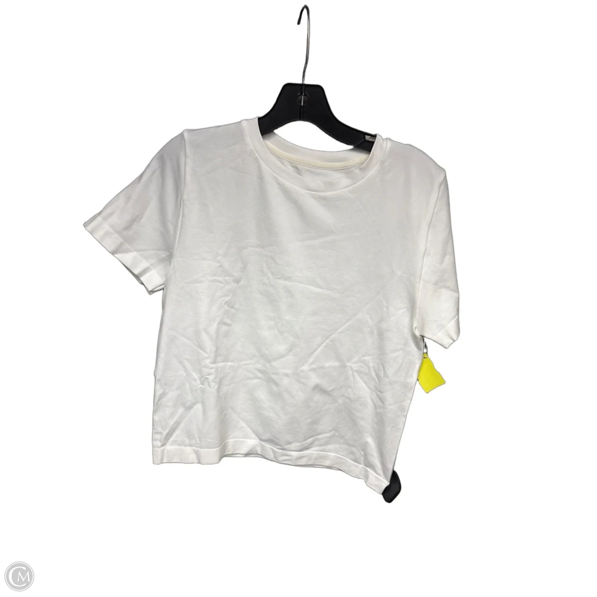 Top Short Sleeve Basic By A New Day In White, Size: Xl
