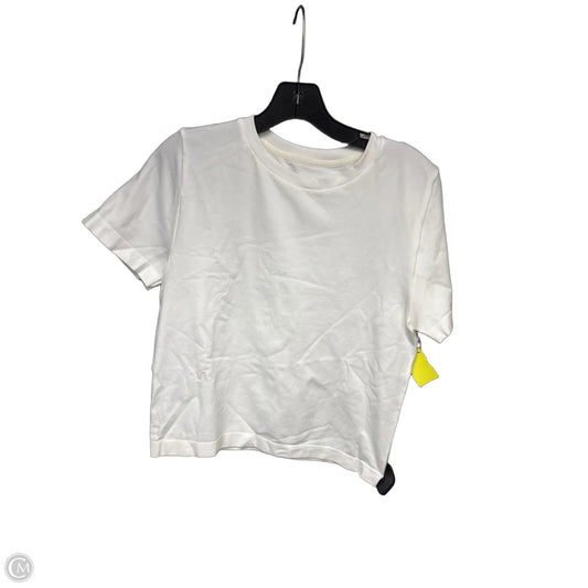 Top Short Sleeve Basic By A New Day In White, Size: Xl
