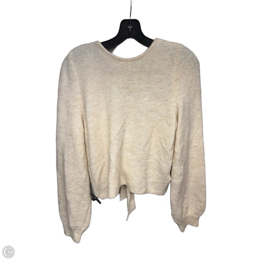 Sweater By Abercrombie And Fitch In Cream, Size: M