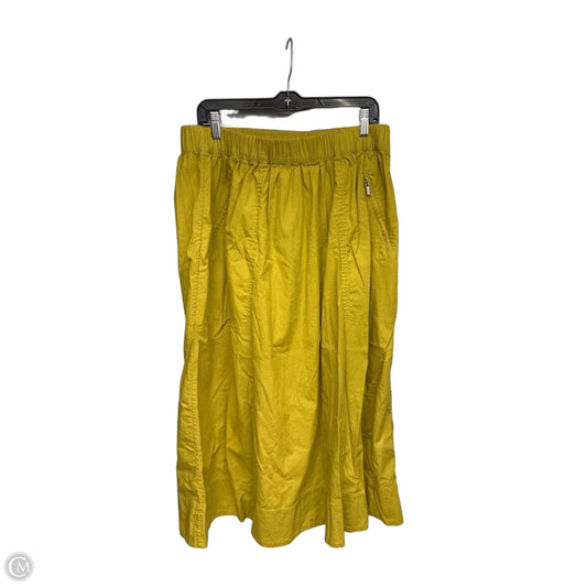 Skirt Maxi By Banana Republic In Green, Size: L