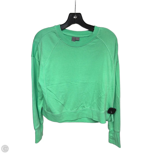 Athletic Top Long Sleeve Crewneck By Sweaty Betty In Green, Size: S