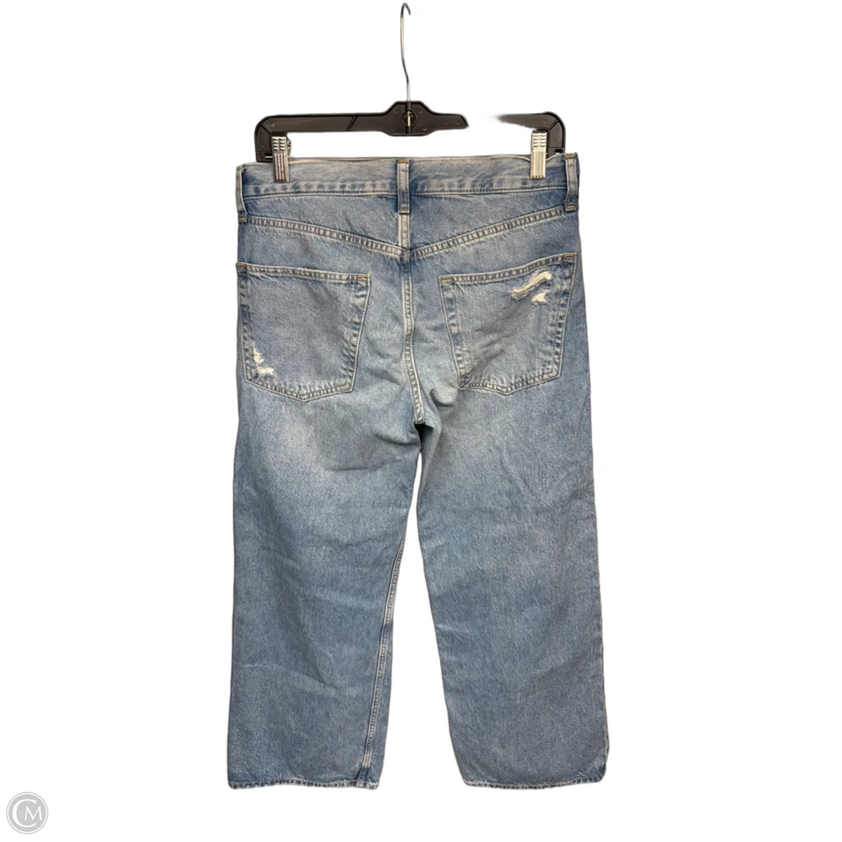 Jeans Straight By Gap In Blue Denim, Size: 6