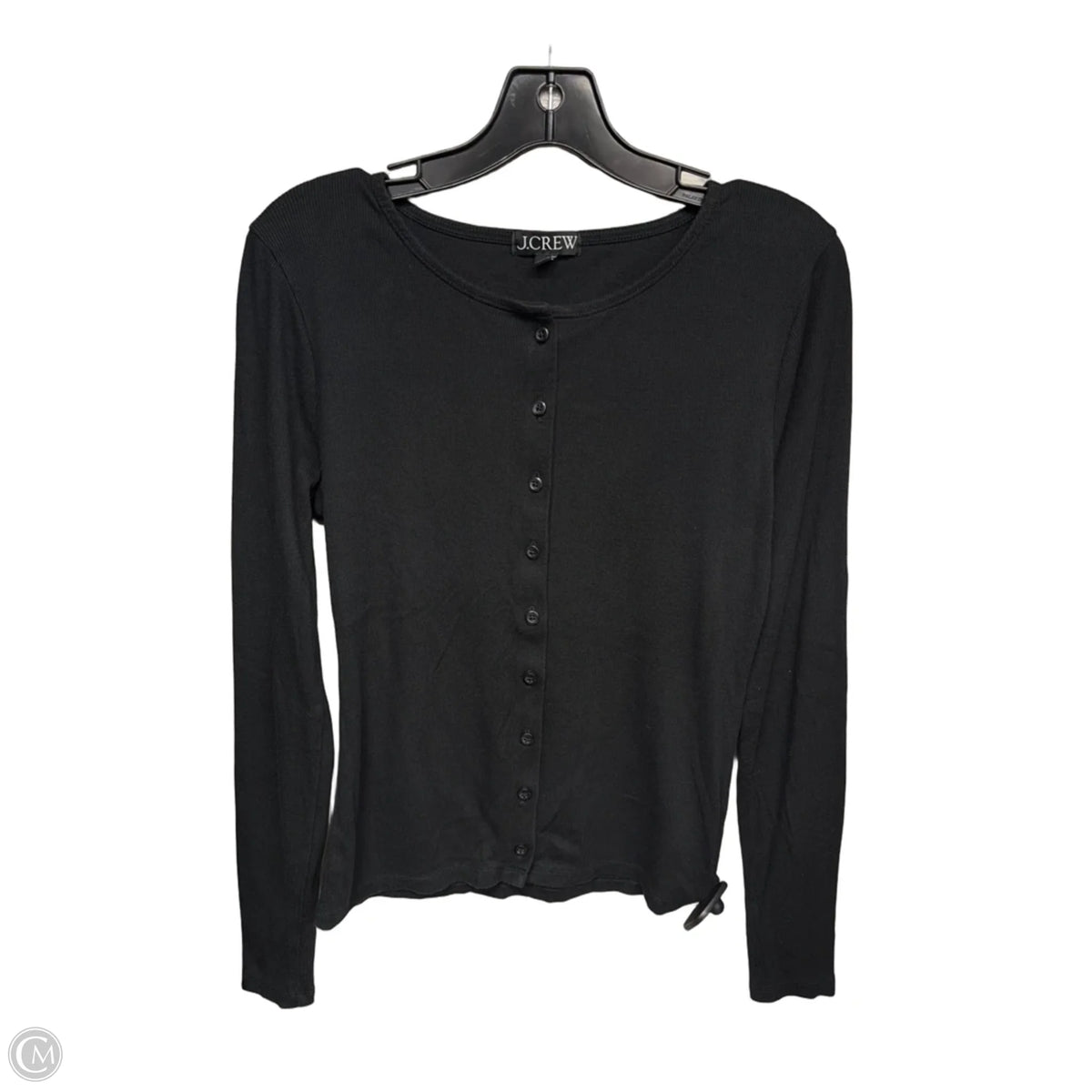 Top Long Sleeve By J. Crew In Black, Size: M