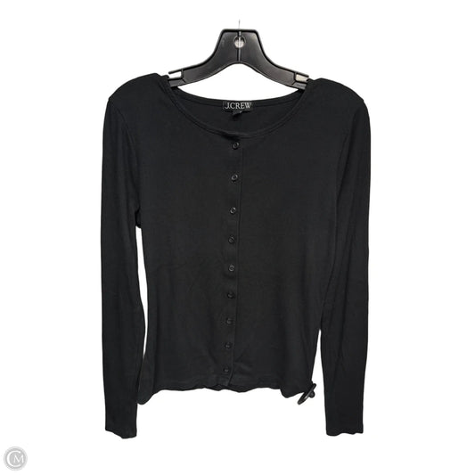 Top Long Sleeve By J. Crew In Black, Size: M