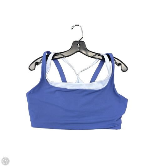 Athletic Bra By Athleta In Blue, Size: L