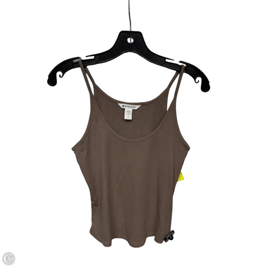 Athletic Tank Top By Athleta In Brown, Size: S