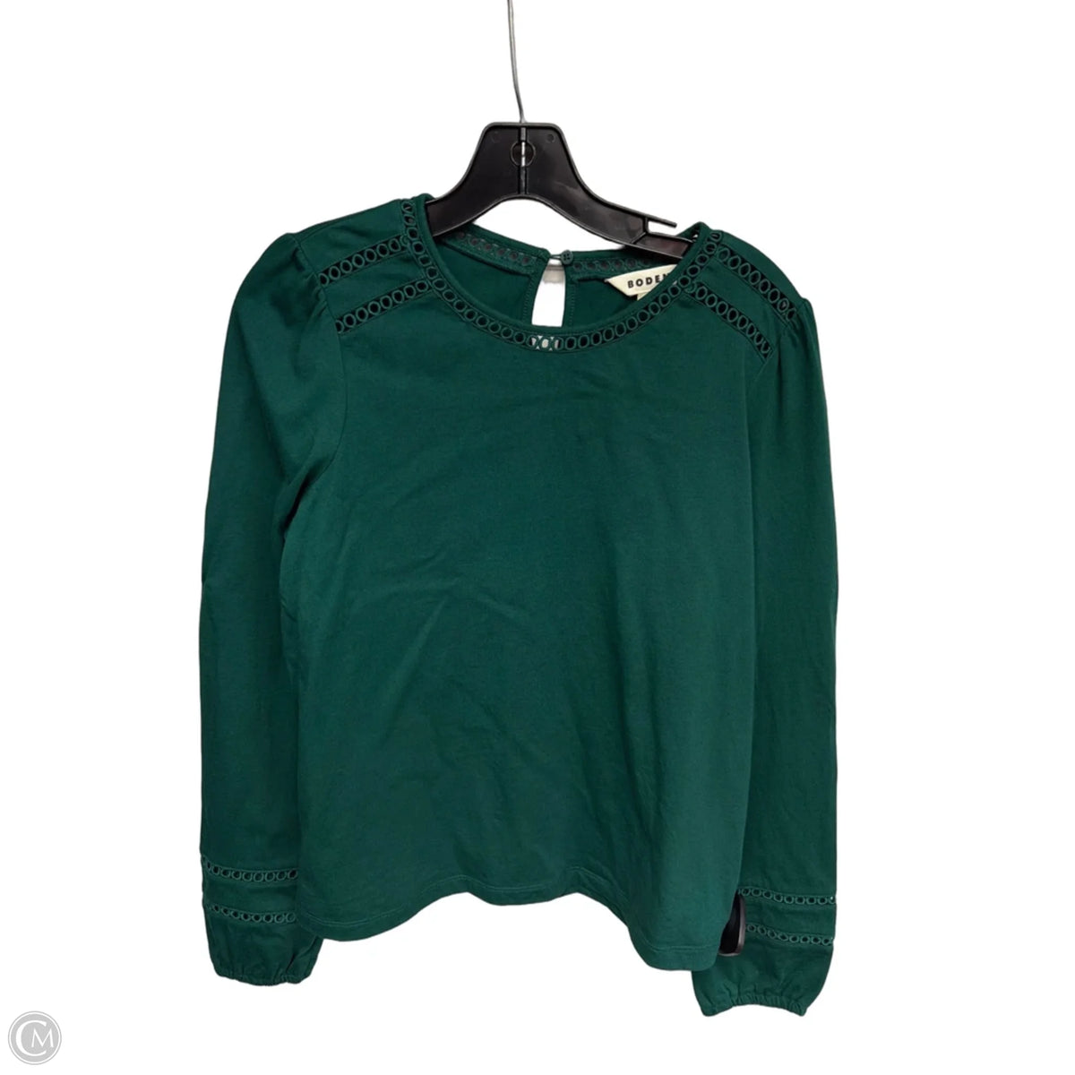 Top Long Sleeve By Boden In Green, Size: M