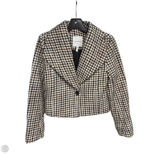Blazer By Avec Les Filles In Plaid Pattern, Size: Xxs