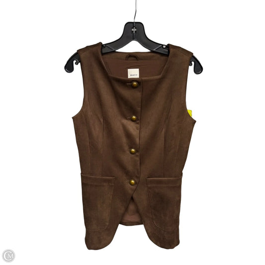 Vest Other By Maeve In Brown, Size: Xxs