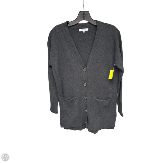 Cardigan By Madewell In Grey, Size: Xxs