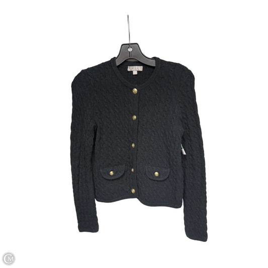 Cardigan By J. Crew In Black & Gold, Size: Xxs