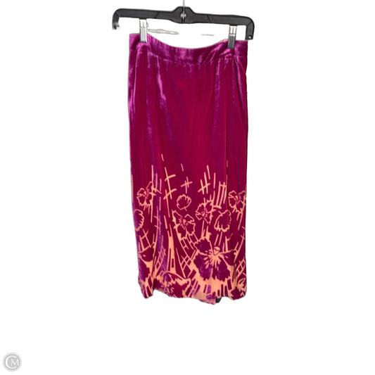 Skirt Maxi By Anthropologie In Pink, Size: 0