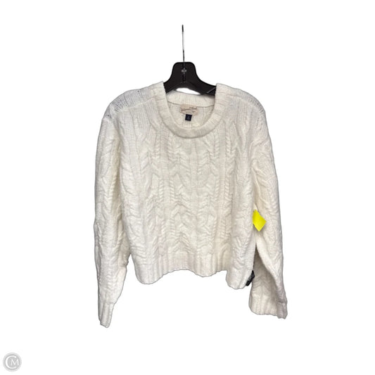 Sweater By Universal Thread In White, Size: M