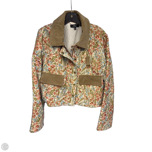 Jacket Other By Lulus In Floral Print, Size: L