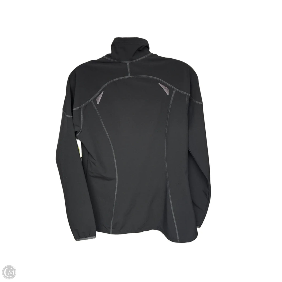 Athletic Jacket By Eddie Bauer In Black, Size: S