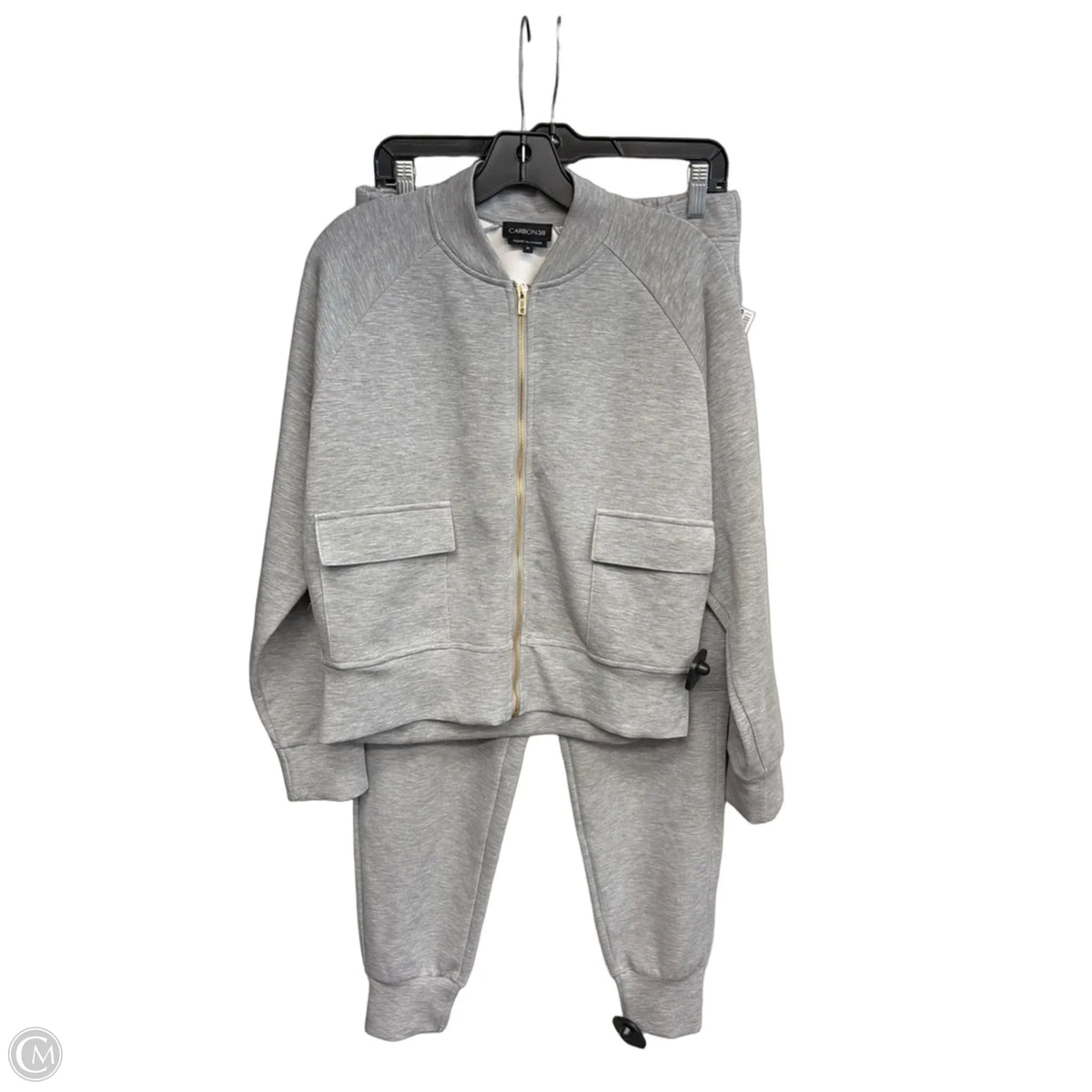 Pants Set 2pc By Clothes Mentor In Grey, Size: M