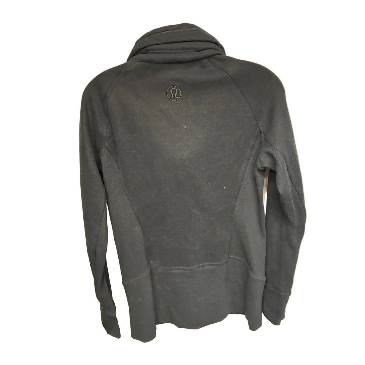 Athletic Sweatshirt Collar By Lululemon In Black, Size: 8