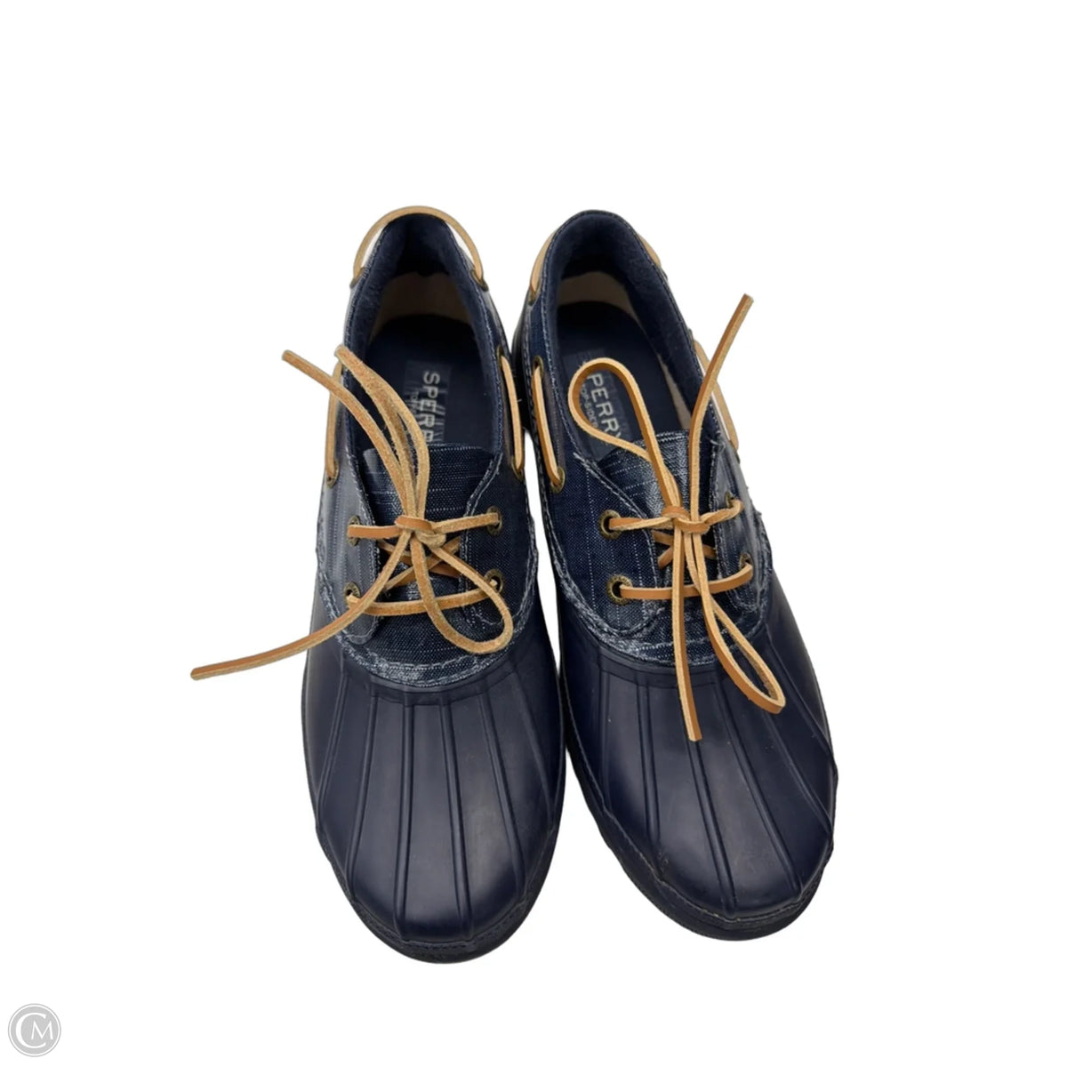 Boots Ankle Flats By Sperry In Navy, Size: 8.5